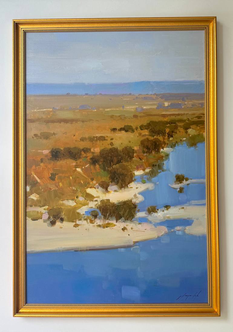 Original Impressionism Landscape Painting by Vahe Yeremyan