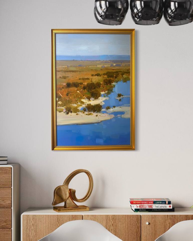 Original Impressionism Landscape Painting by Vahe Yeremyan