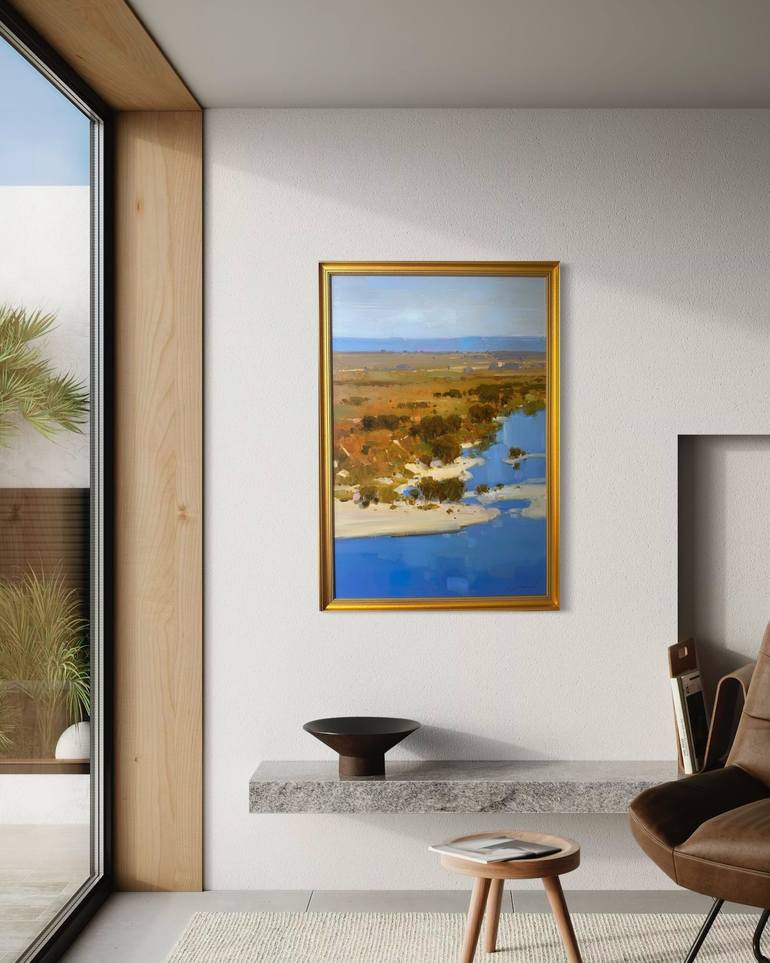 Original Impressionism Landscape Painting by Vahe Yeremyan