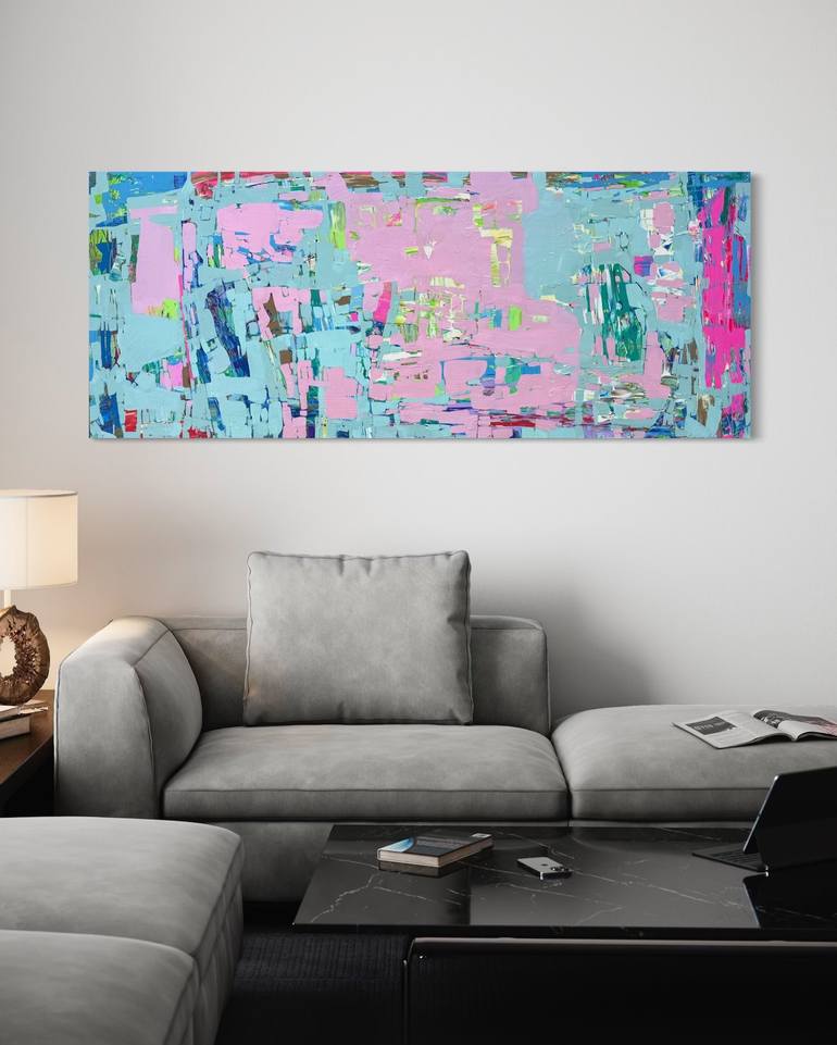 Original Abstract Painting by Vahe Yeremyan