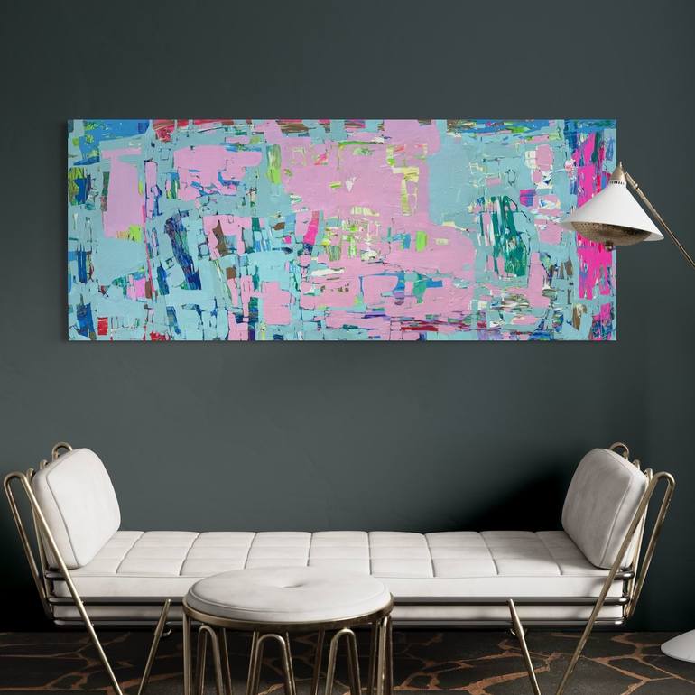 Original Abstract Painting by Vahe Yeremyan