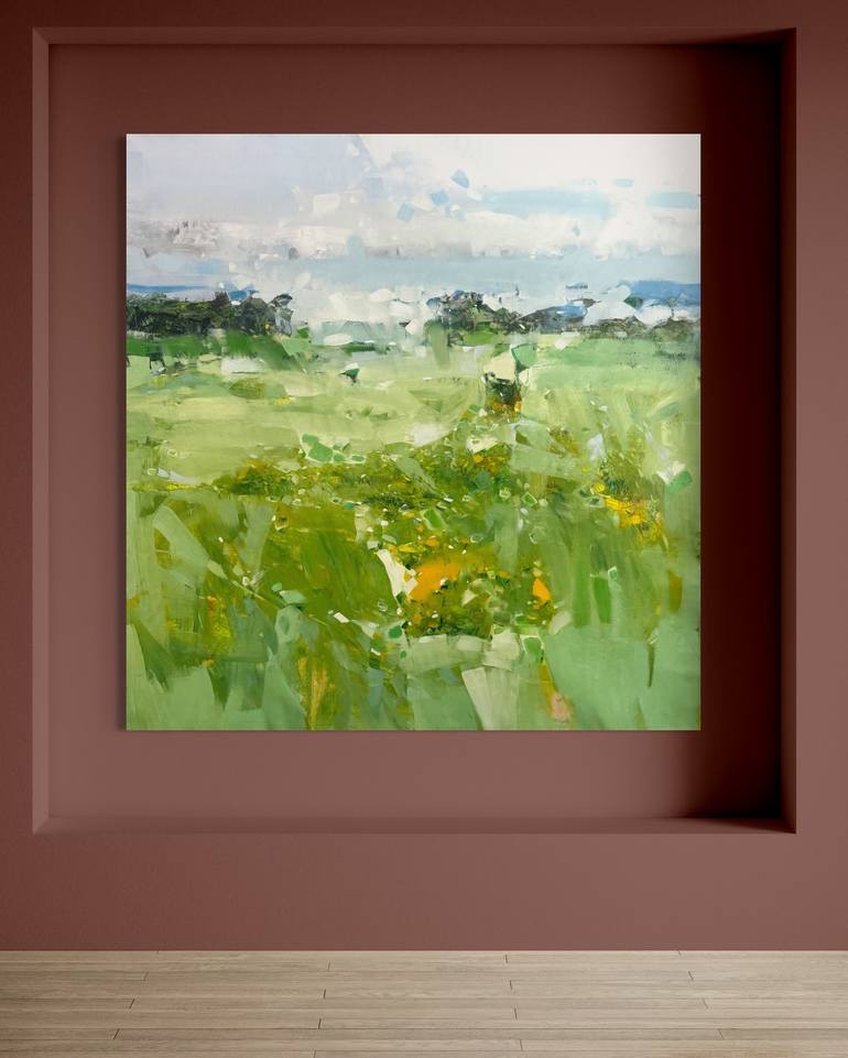 Original Impressionism Landscape Painting by Vahe Yeremyan