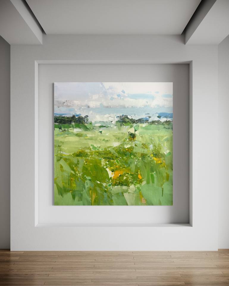 Original Impressionism Landscape Painting by Vahe Yeremyan