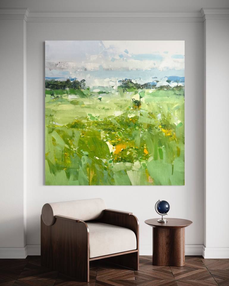 Original Impressionism Landscape Painting by Vahe Yeremyan