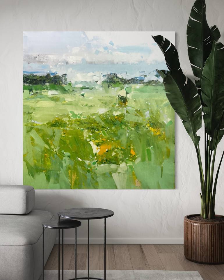 Original Impressionism Landscape Painting by Vahe Yeremyan