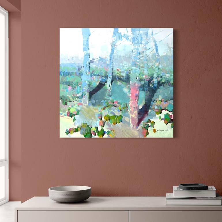 Original Impressionism Landscape Painting by Vahe Yeremyan