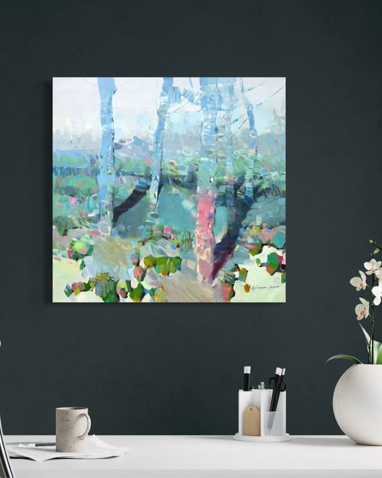 Original Impressionism Landscape Painting by Vahe Yeremyan