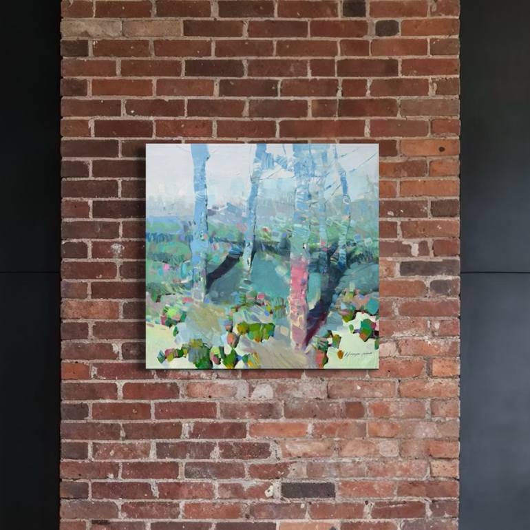 Original Impressionism Landscape Painting by Vahe Yeremyan