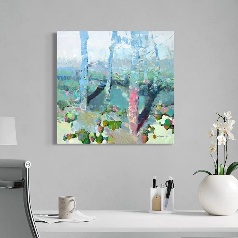 Original Impressionism Landscape Painting by Vahe Yeremyan