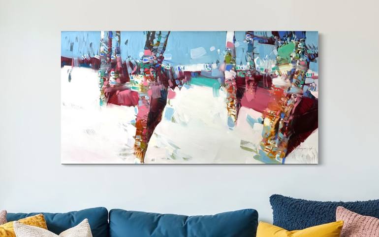 Original Impressionism Landscape Painting by Vahe Yeremyan