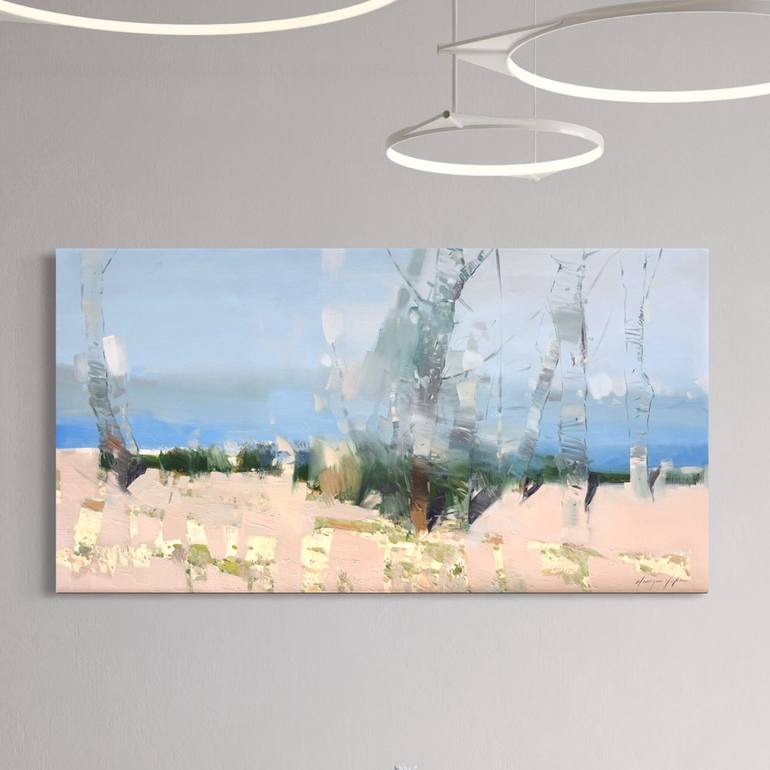 Original Impressionism Landscape Painting by Vahe Yeremyan