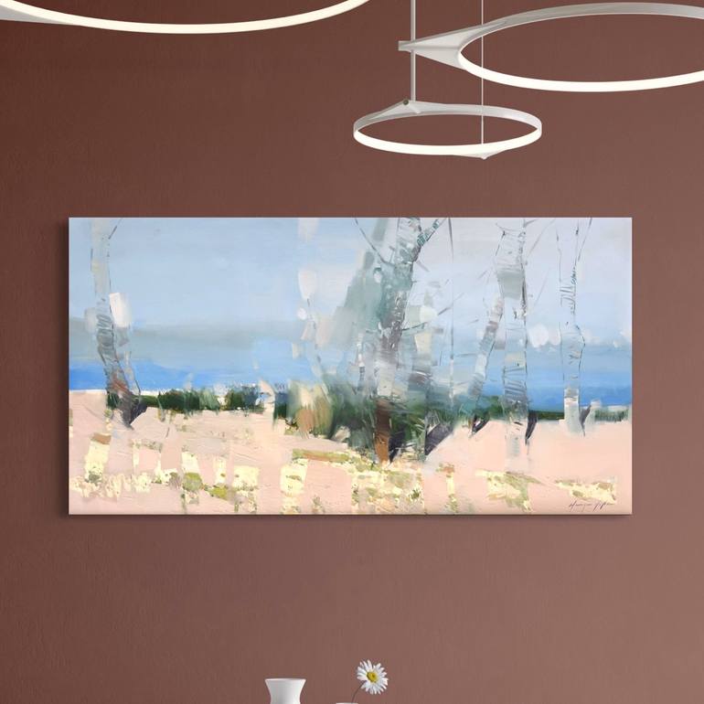Original Impressionism Landscape Painting by Vahe Yeremyan
