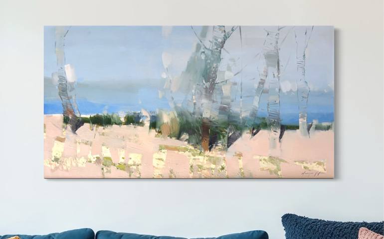 Original Impressionism Landscape Painting by Vahe Yeremyan