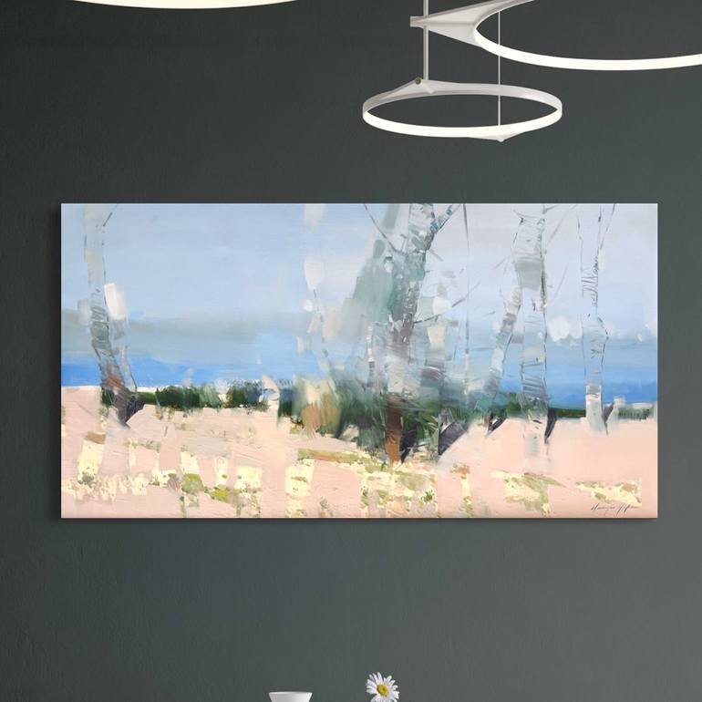 Original Impressionism Landscape Painting by Vahe Yeremyan