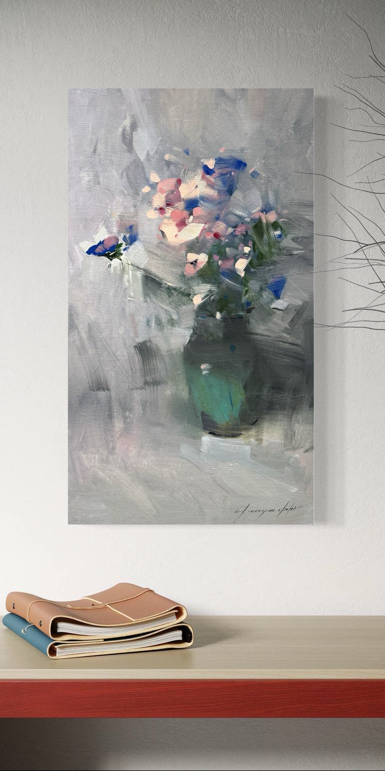 Original Impressionism Still Life Painting by Vahe Yeremyan