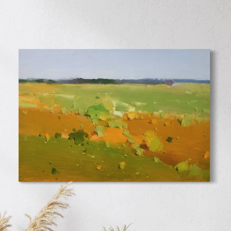 Original Impressionism Landscape Painting by Vahe Yeremyan