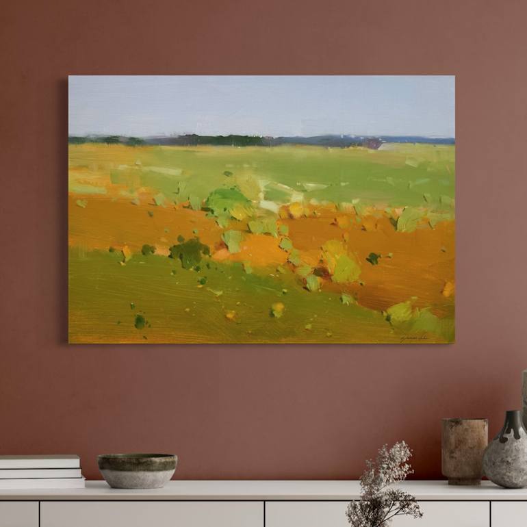 Original Impressionism Landscape Painting by Vahe Yeremyan