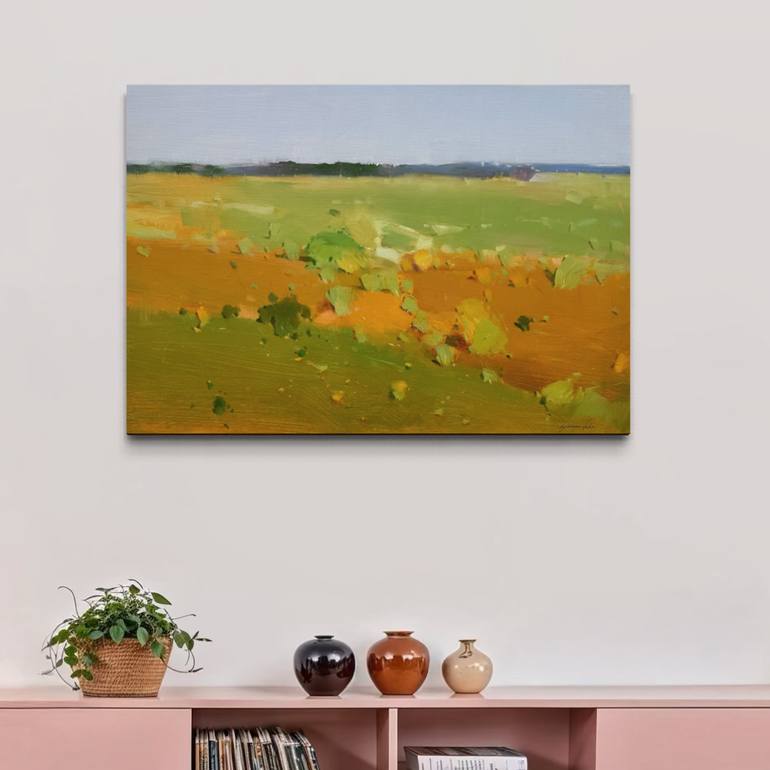 Original Impressionism Landscape Painting by Vahe Yeremyan