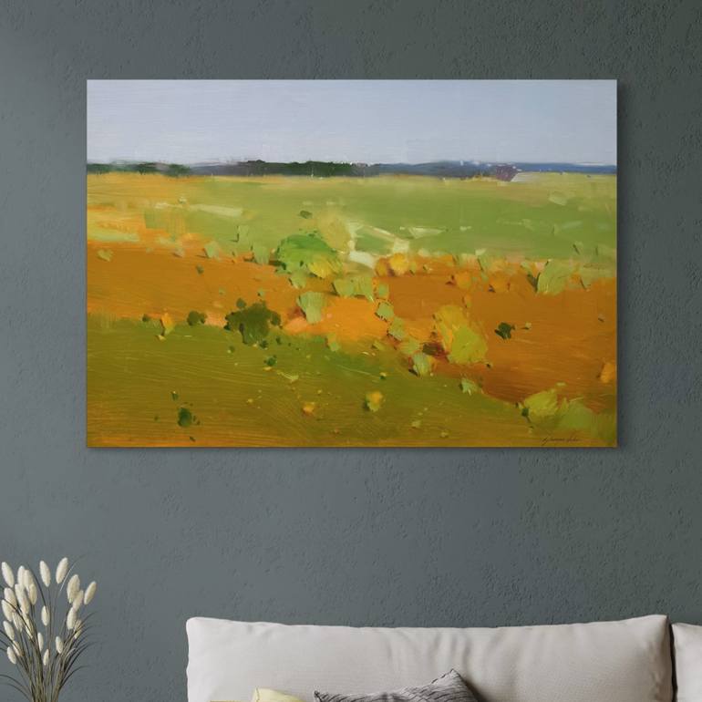 Original Impressionism Landscape Painting by Vahe Yeremyan