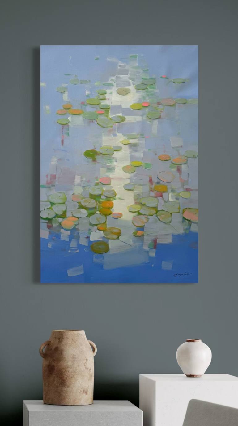Original Impressionism Floral Painting by Vahe Yeremyan
