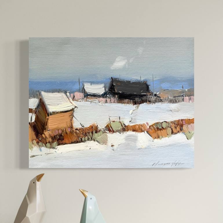 Original Impressionism Landscape Painting by Vahe Yeremyan