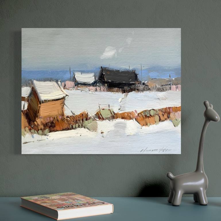 Original Impressionism Landscape Painting by Vahe Yeremyan