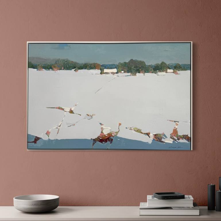 Original Impressionism Landscape Painting by Vahe Yeremyan