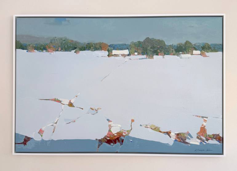 Original Impressionism Landscape Painting by Vahe Yeremyan