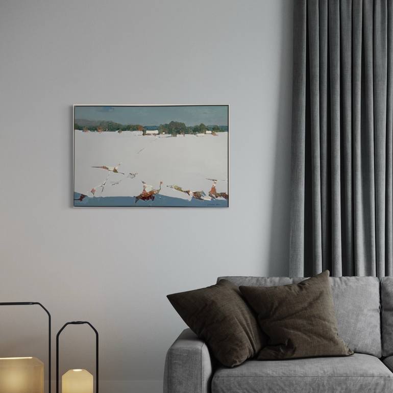 Original Impressionism Landscape Painting by Vahe Yeremyan