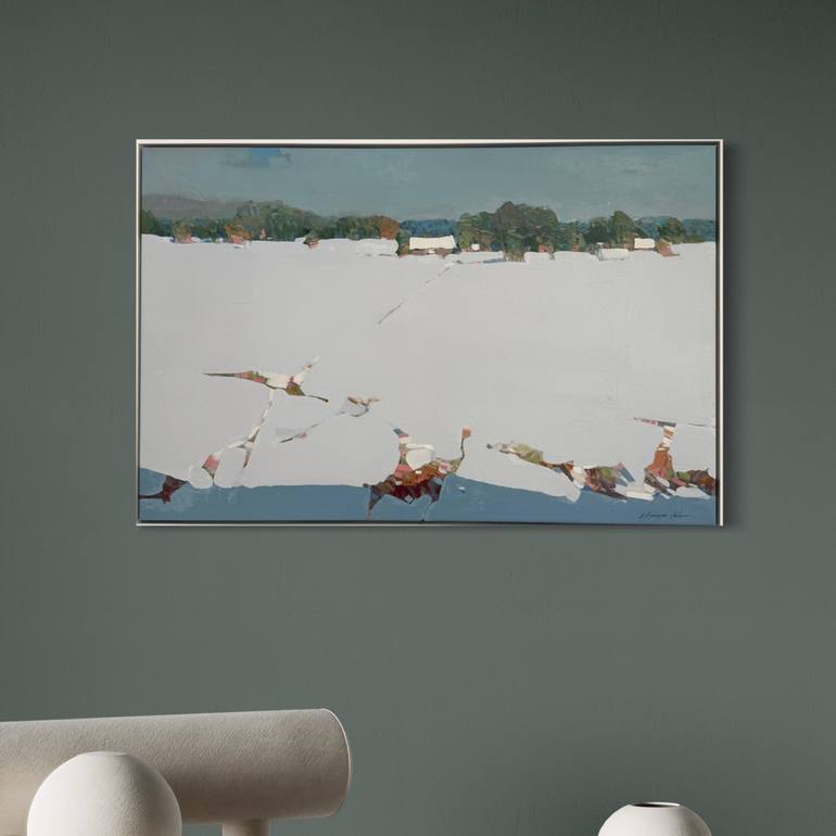 Original Impressionism Landscape Painting by Vahe Yeremyan
