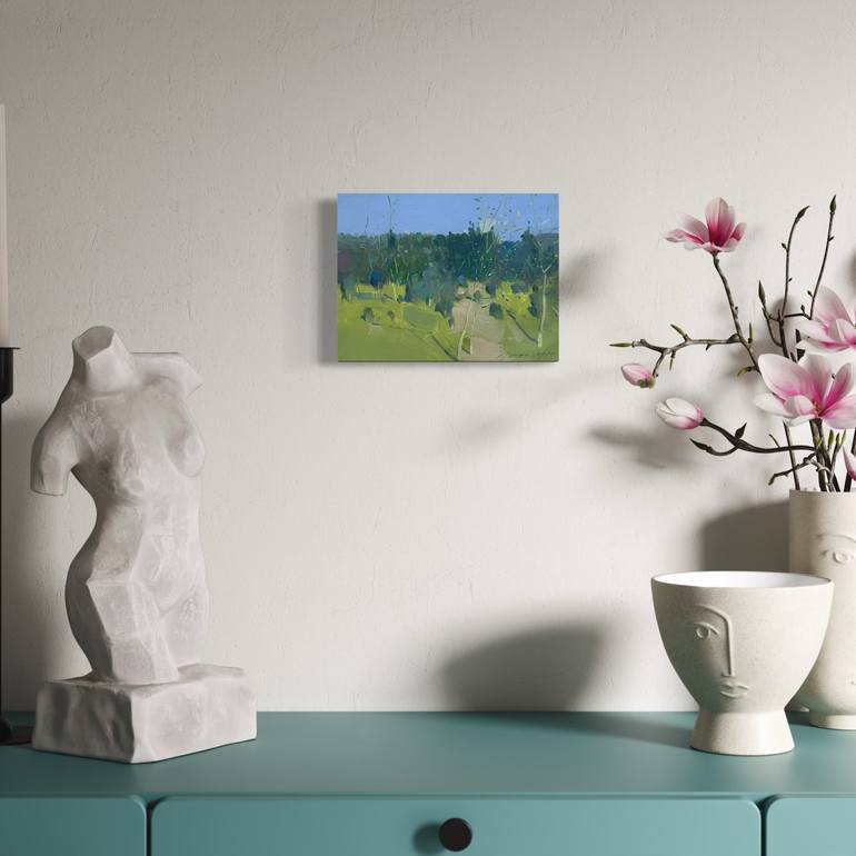 Original Impressionism Landscape Painting by Vahe Yeremyan