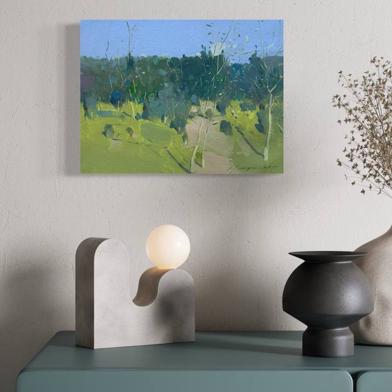 Original Impressionism Landscape Painting by Vahe Yeremyan