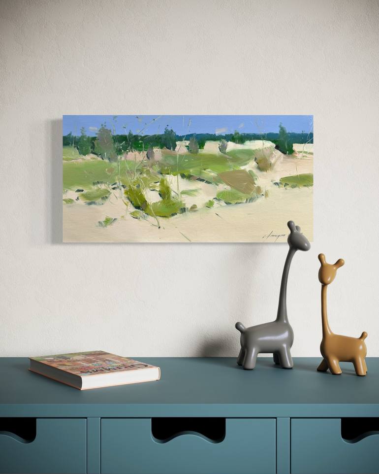 Original Impressionism Landscape Painting by Vahe Yeremyan