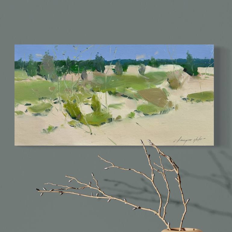 Original Impressionism Landscape Painting by Vahe Yeremyan