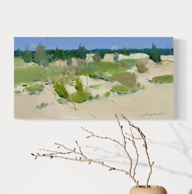 Original Impressionism Landscape Painting by Vahe Yeremyan