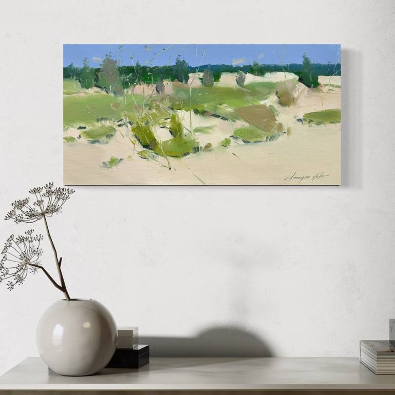 Original Impressionism Landscape Painting by Vahe Yeremyan