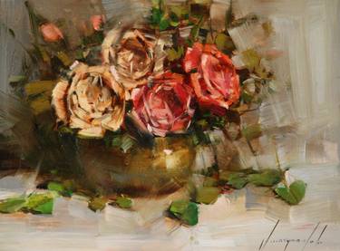 Print of Impressionism Still Life Paintings by Vahe Yeremyan
