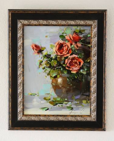 Print of Fine Art Floral Paintings by Vahe Yeremyan