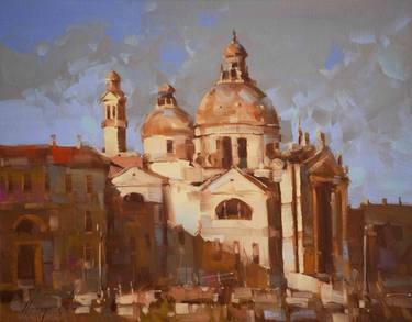 Print of Fine Art Architecture Paintings by Vahe Yeremyan