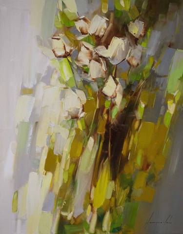 Print of Floral Paintings by Vahe Yeremyan