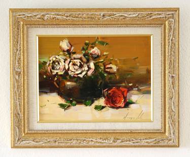 Print of Floral Paintings by Vahe Yeremyan