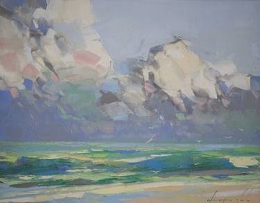 Print of Fine Art Beach Paintings by Vahe Yeremyan