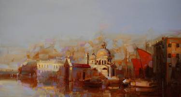 Original Impressionism Architecture Paintings by Vahe Yeremyan