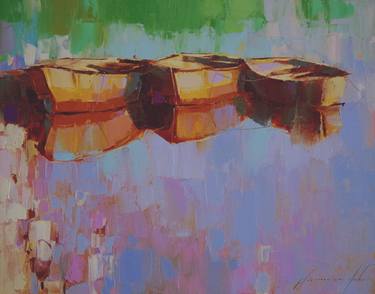 Print of Fine Art Boat Paintings by Vahe Yeremyan