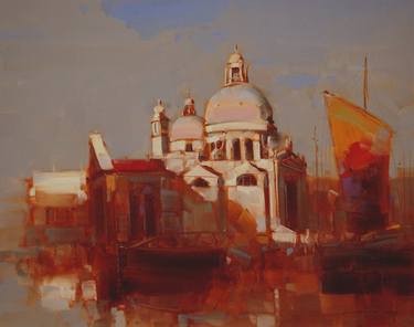 Print of Fine Art Architecture Paintings by Vahe Yeremyan