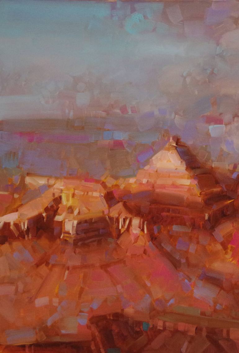 Original Impressionism Landscape Painting by Vahe Yeremyan