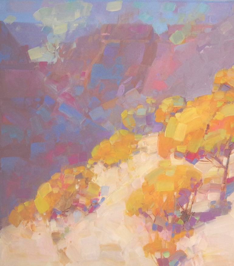 Original Impressionism Landscape Painting by Vahe Yeremyan