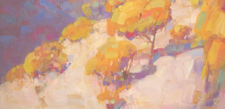 Original Impressionism Landscape Painting by Vahe Yeremyan