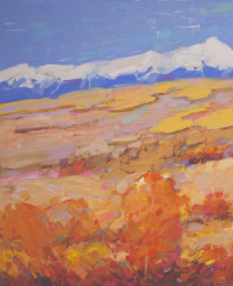 Original Impressionism Landscape Painting by Vahe Yeremyan