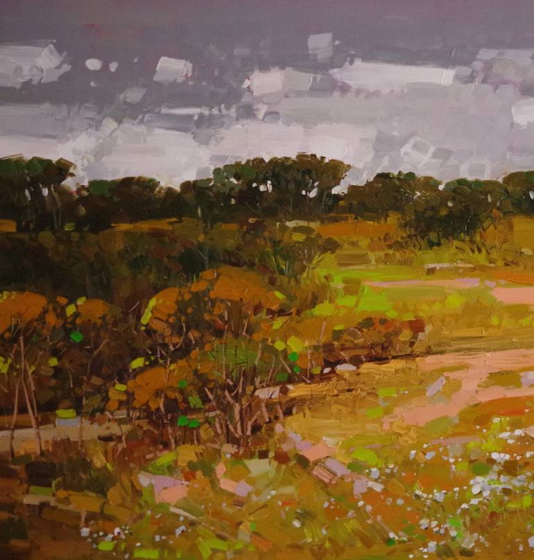 Original Fine Art Landscape Painting by Vahe Yeremyan